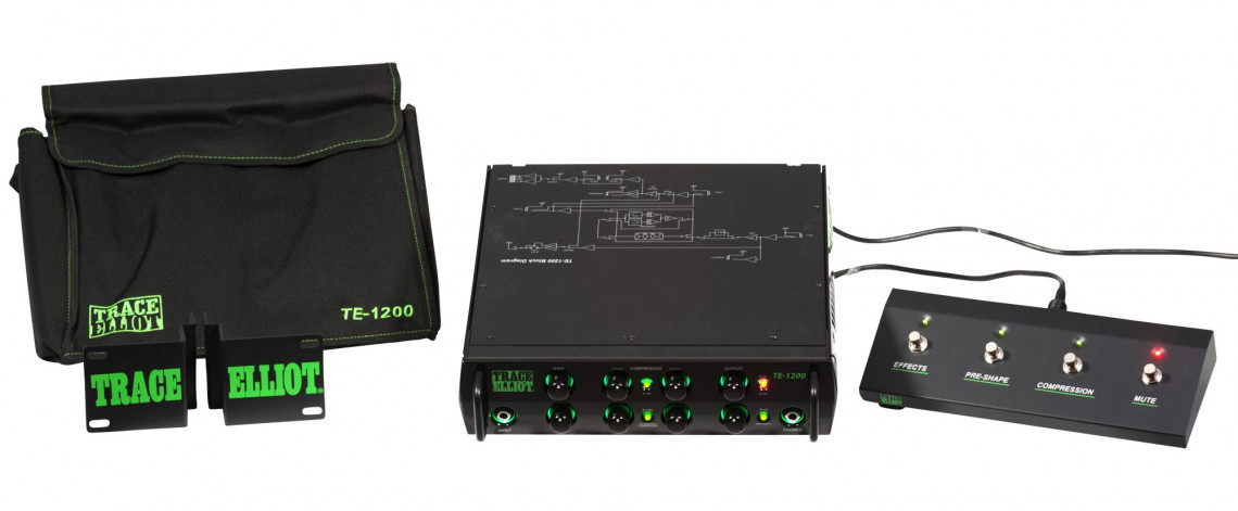 Hlavní obrázek Tranzistorové zesilovače TRACE ELLIOT TE-1200 Bass Amplifier Head