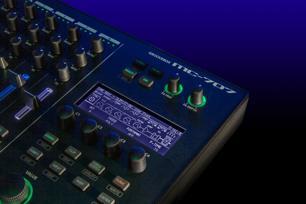 Hlavní obrázek DJ efektory a loopery ROLAND MC-707 GROOVEBOX