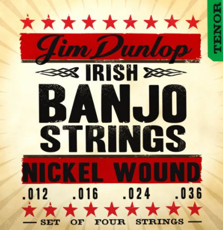 Dunlop DJN1236 Irish Tenor Banjo Nickel