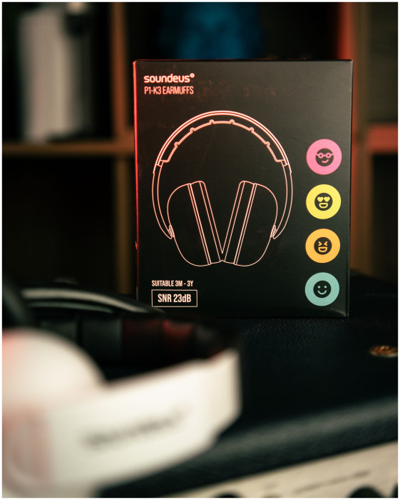 Hlavní obrázek Ochrana sluchu SOUNDEUS HearProtect P1-K3 Steve Kids Ear muffs