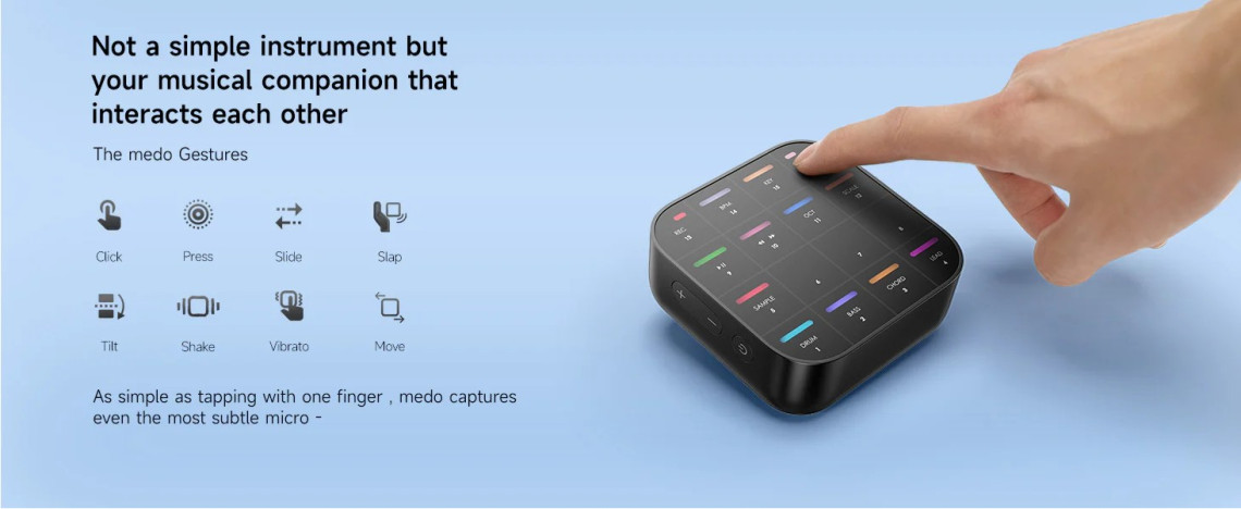 Hlavní obrázek Syntezátory, varhany, virtuální nástroje DONNER MEDO