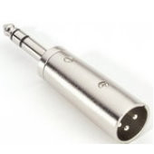 Hlavní obrázek Konektorové redukce ADAM HALL 7855 Redukce 6,3 mm TRS - XLR