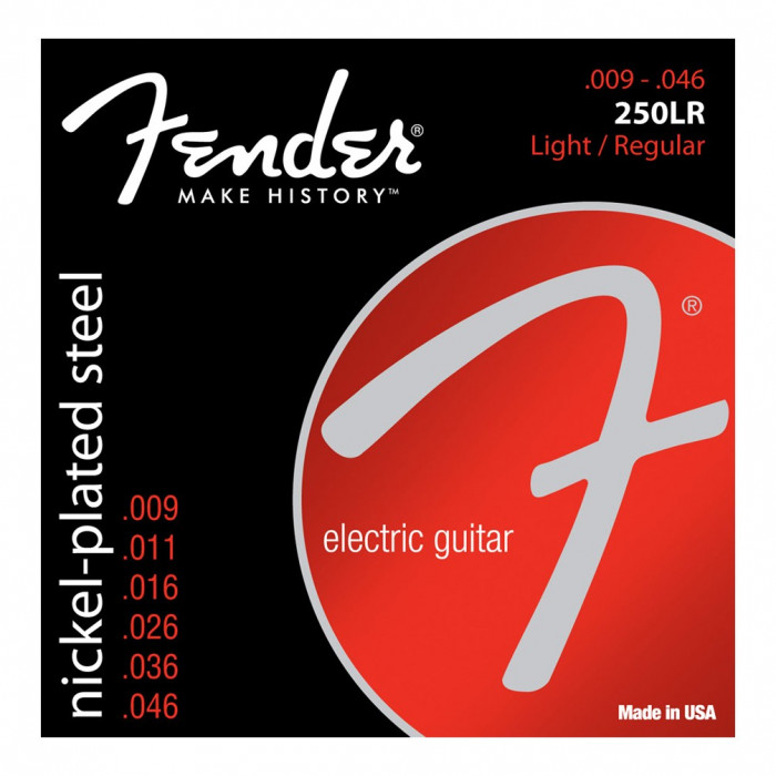 E-shop Fender 250LR Super 250 - .009 -.046