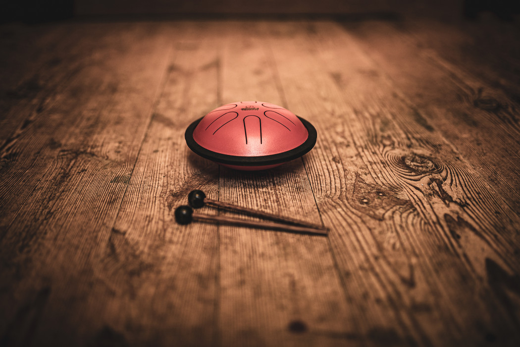 Hlavní obrázek Melodické nástroje NINO PERCUSSION NINO980R Mini Melody Steel Tongue Drum - Red