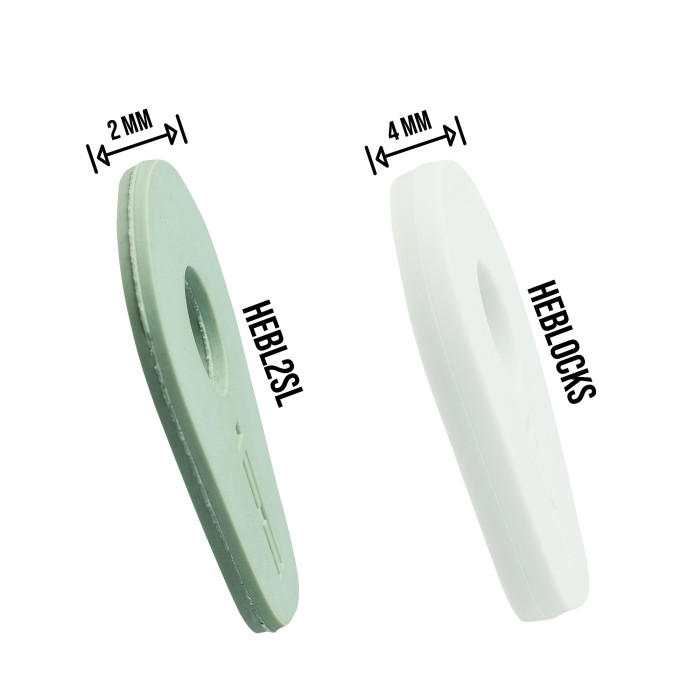 Hlavní obrázek Zámky na popruh HENRY’S STRB-2 - Black and Silver