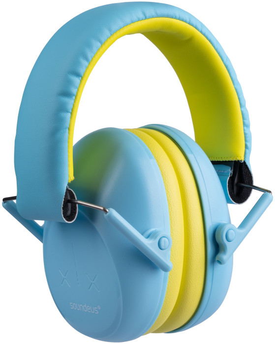 Hlavní obrázek Ochrana sluchu SOUNDEUS HearProtect P1-K5 Justin Kids Ear muffs - Blue