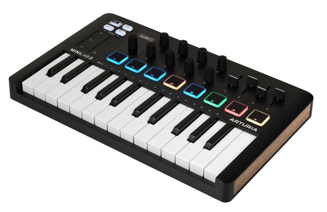 Hlavní obrázek MIDI keyboardy ARTURIA MiniLab 3 Black