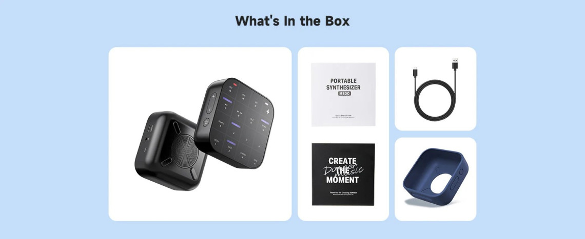 Hlavní obrázek Syntezátory, varhany, virtuální nástroje DONNER MEDO