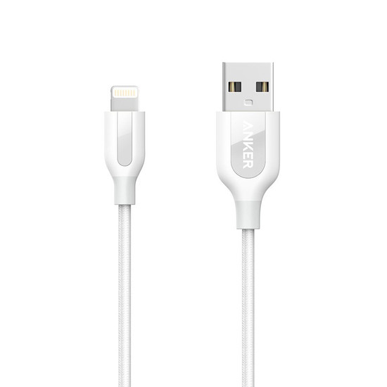 Hlavní obrázek USB kabely ANKER PowerLine+ Lightning kabel, bílá