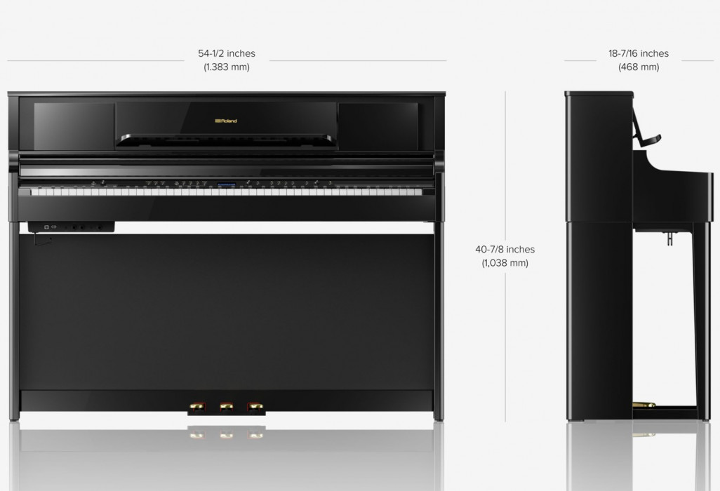 Hlavní obrázek Digitální piana ROLAND LX705-CH
