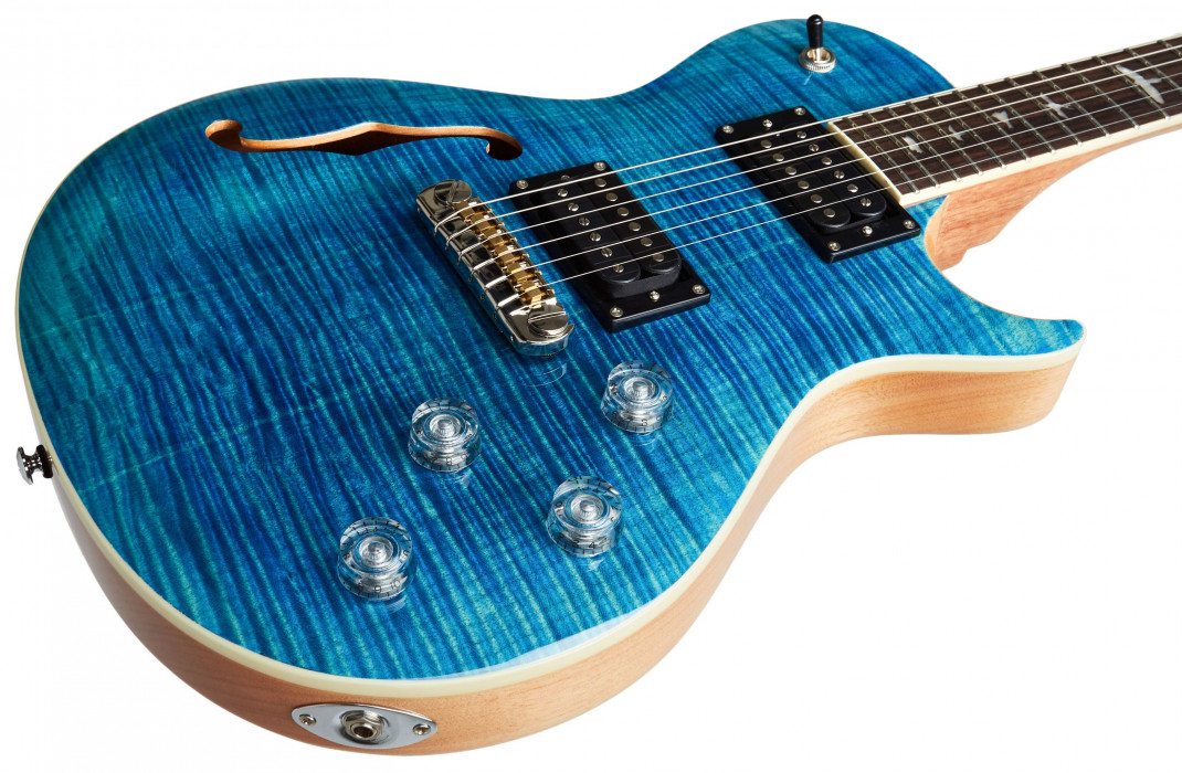 Hlavní obrázek Semiakustické a jazzové PAUL REED SMITH SE Zach Myers MB 2021 - Myers Blue