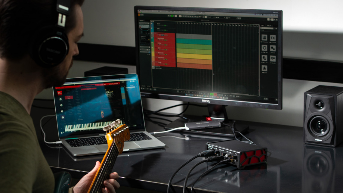 Hlavní obrázek USB zvukové karty TASCAM US-1x2HR