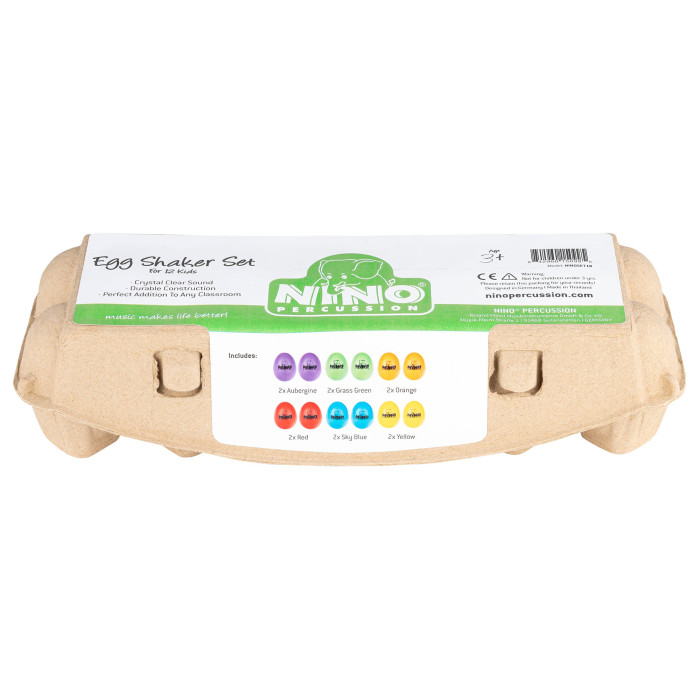 Hlavní obrázek Perkuse NINO PERCUSSION NINOSET18 Egg Shaker Set