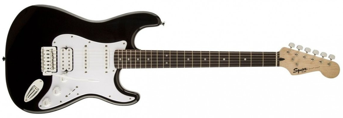 Hlavní obrázek ST - modely FENDER SQUIER Bullet Stratocaster with Tremolo HSS Black Laurel