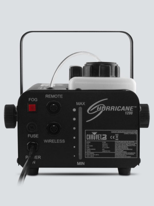 Hlavní obrázek Výrobníky mlhy a hazery CHAUVET DJ Hurricane 1200