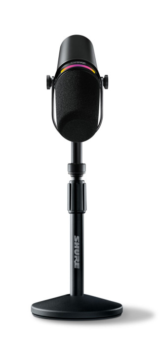 Hlavní obrázek Mikrofony pro rozhlasové vysílání SHURE MV7+ (black) + STAND