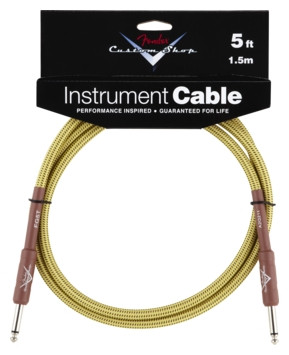 Hlavní obrázek 1-4m FENDER Custom Shop Performance Series Cable, 5', Tweed