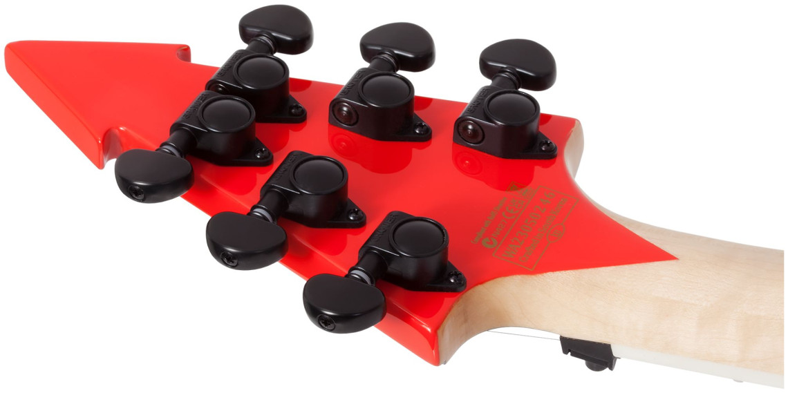 Hlavní obrázek Hard&heavy SCHECTER Wylde Audio Warhammer FR Norse Dragon Pinstripe - Red