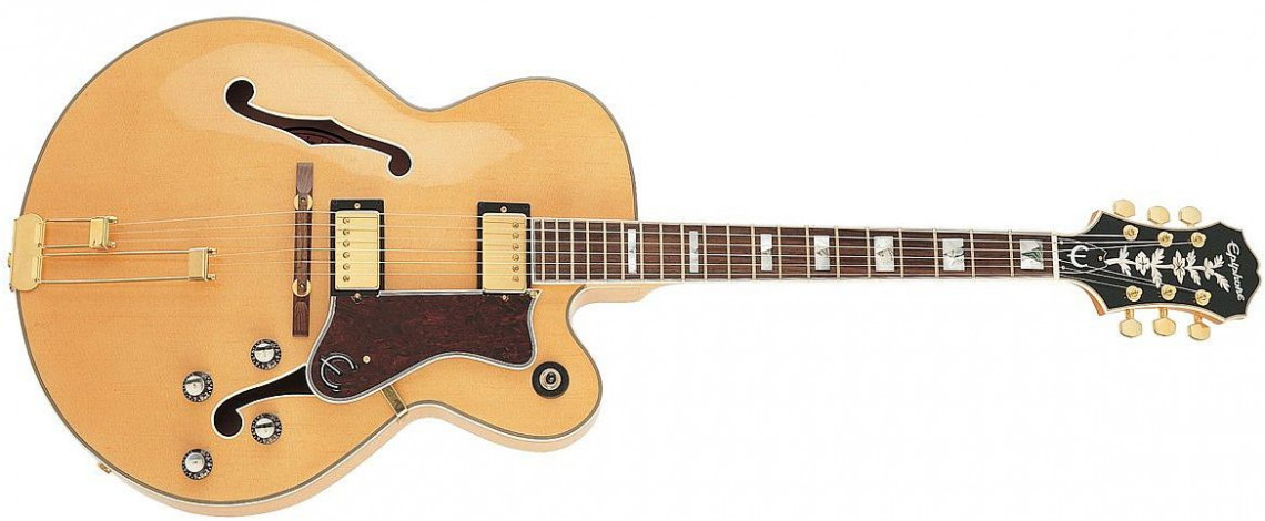 Hlavní obrázek Semiakustické a jazzové EPIPHONE Broadway, Rosewood Fignerboard - Natural