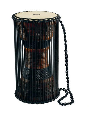 Hlavní obrázek Melodické nástroje MEINL ATD-M African Wood Talking Drum 7" - Brown/Black