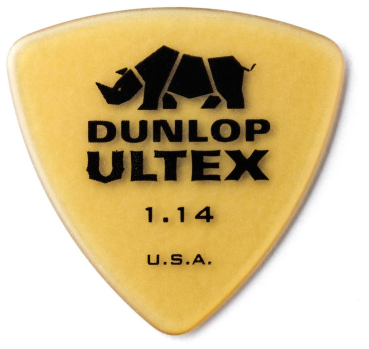 Hlavní obrázek Tvrdost do 2.0 DUNLOP Ultex Triangle Pick 1,14mm - 6 ks