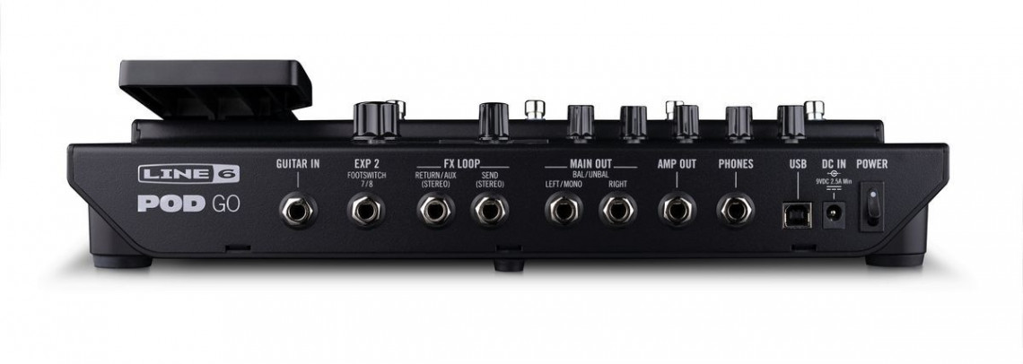 Hlavní obrázek Multiefekty, procesory LINE 6 POD GO