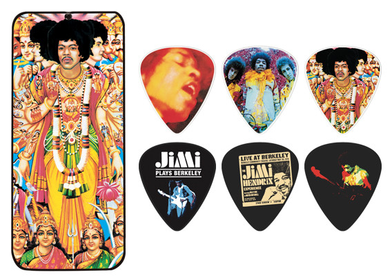 Levně Dunlop Jimi Hendrix "Bold as Love" - Kolekce Trsátek