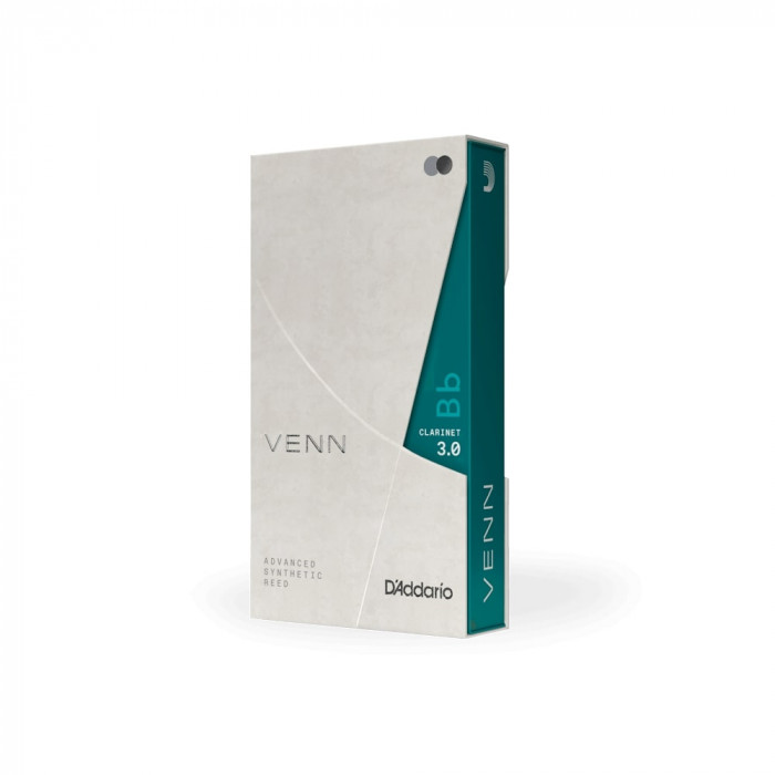 Hlavní obrázek Bb klarinet D'ADDARIO VBB0130G2 VENN Gen. 2 - Bb Clarinet Reed 3.0
