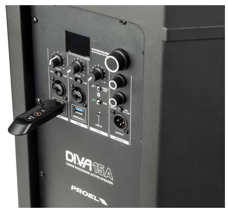 Hlavní obrázek Aktivní reproboxy PROEL DIVA15A