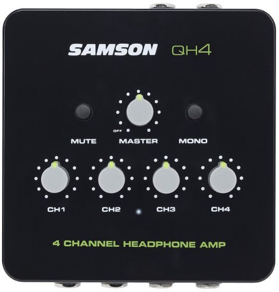 Hlavní obrázek Sluchátkové zesilovače a distributory SAMSON QH4