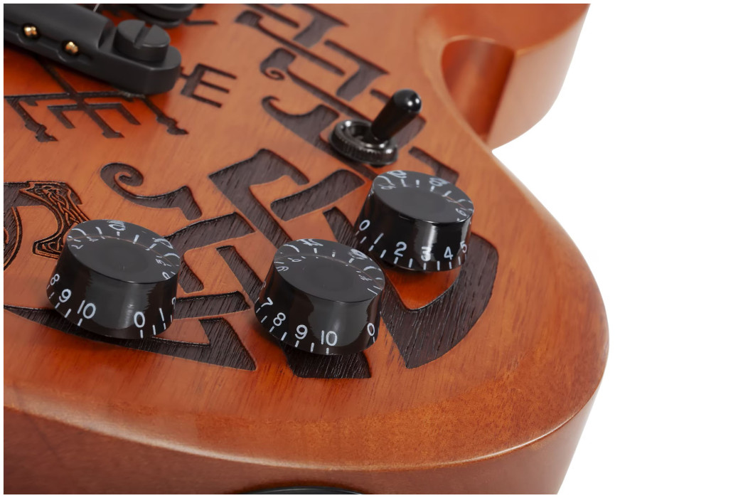 Hlavní obrázek Hard&heavy SCHECTER Wylde Audio Barbarian Carveworks - Natural Satin