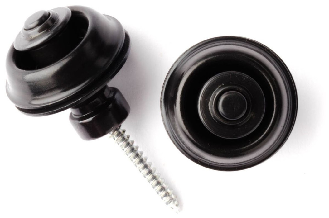 Hlavní obrázek Příslušenství DUNLOP Straplok Strap Retainers Traditional - Black Oxide