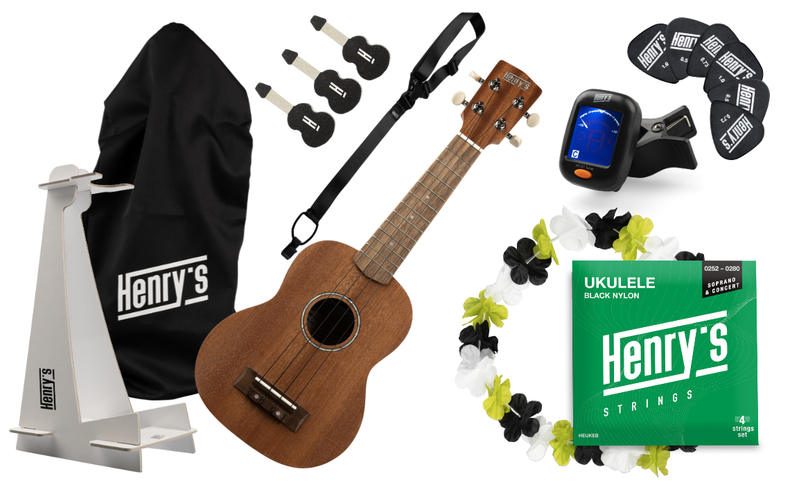 Henry`s Guitars HEU10MSFP Medium Full-Pack