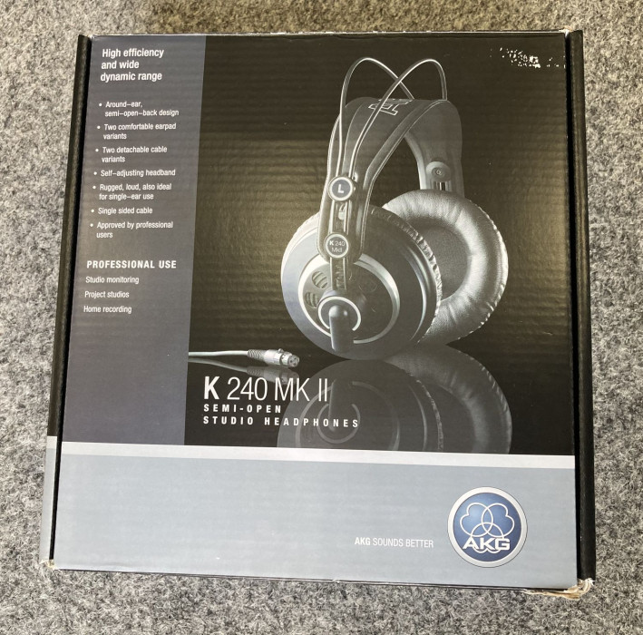 Hlavní obrázek Velká náhlavní sluchátka AKG K 240 MKII B-Stock