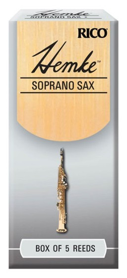 Hlavní obrázek Soprán saxofon RICO RHKP5SSX250 Hemke - Soprano Sax Reeds 2.5 - 5 Box