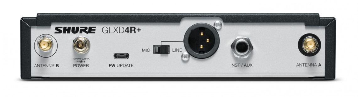 Hlavní obrázek S hlavovým mikrofonem SHURE GLXD14R+/MX53
