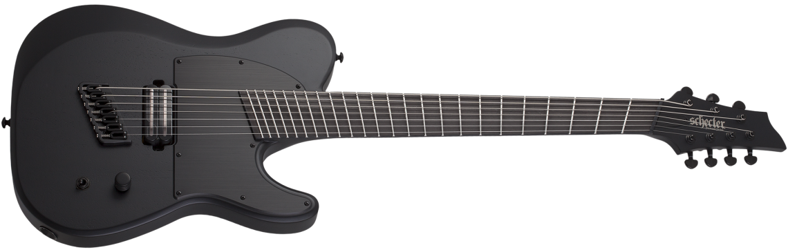 Hlavní obrázek 7strunné SCHECTER PT-7 MS Black Ops - Satin Black Open Pore B-Stock