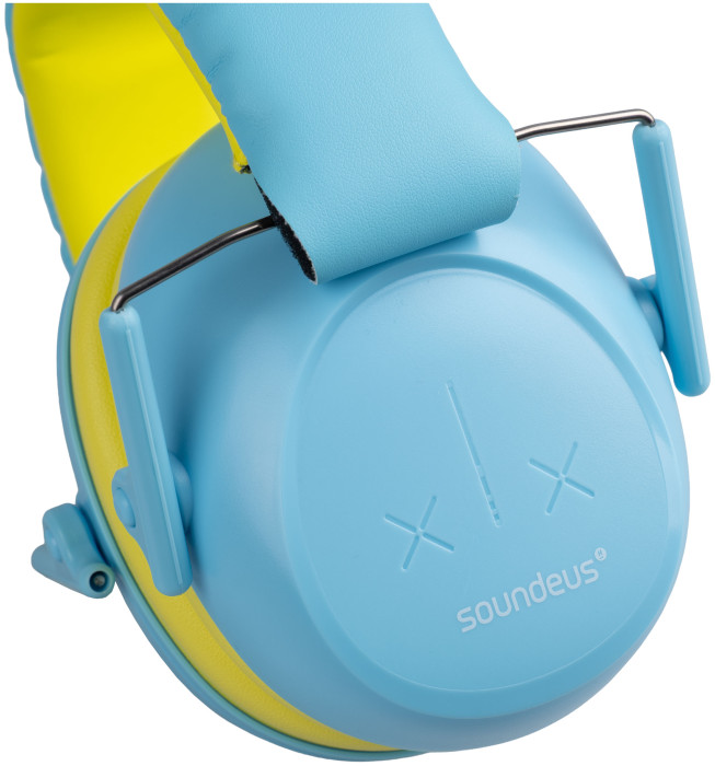 Hlavní obrázek Ochrana sluchu SOUNDEUS HearProtect P1-K5 Justin Kids Ear muffs - Blue