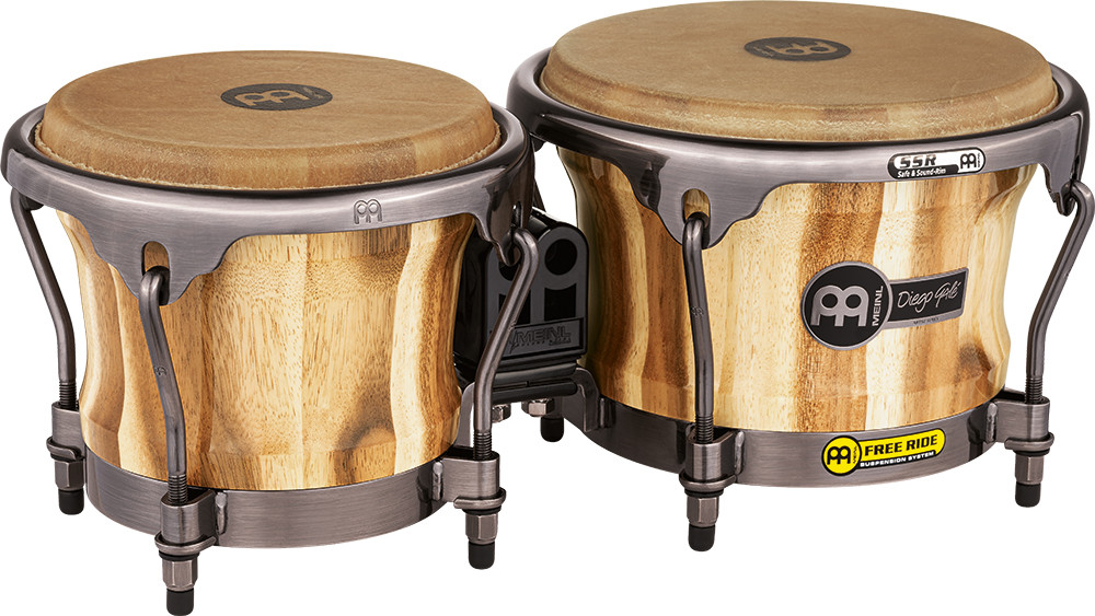 Hlavní obrázek Bonga MEINL DG400CW Artist Series Wood Bongo Diego Galé 7” x 8 1/2” - Calf Heads