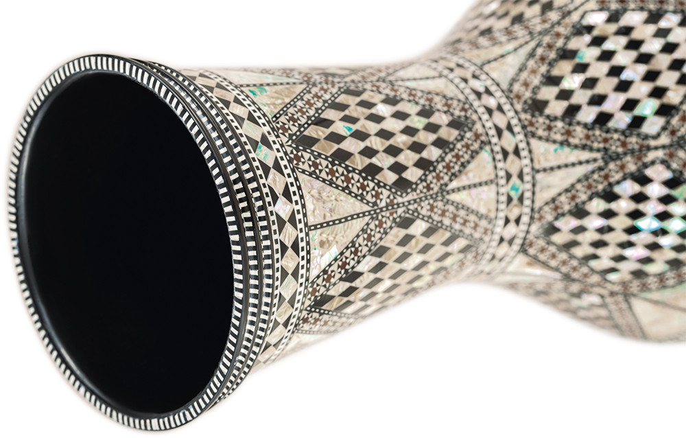 Hlavní obrázek Doumbeky MEINL AEED1 Artisan Edition Doumbek - White Pearl/Mosaic Royale
