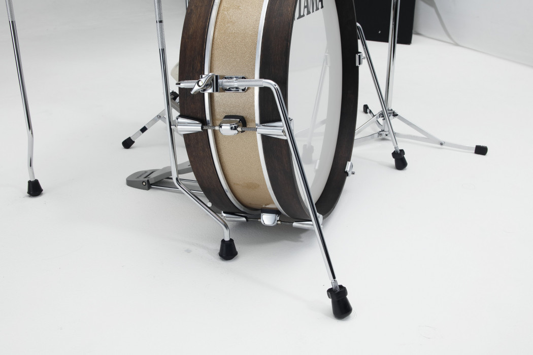 Hlavní obrázek Jednotlivé bubny TAMA LJKB18H3-CHM Club-JAM Pancake Bass Drum 18”x4” - Champagne Mist