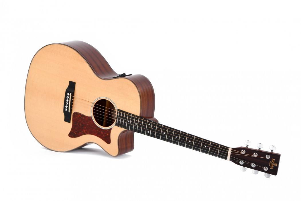 Levně Sigma Guitars GMC-1E - Natural High Gloss