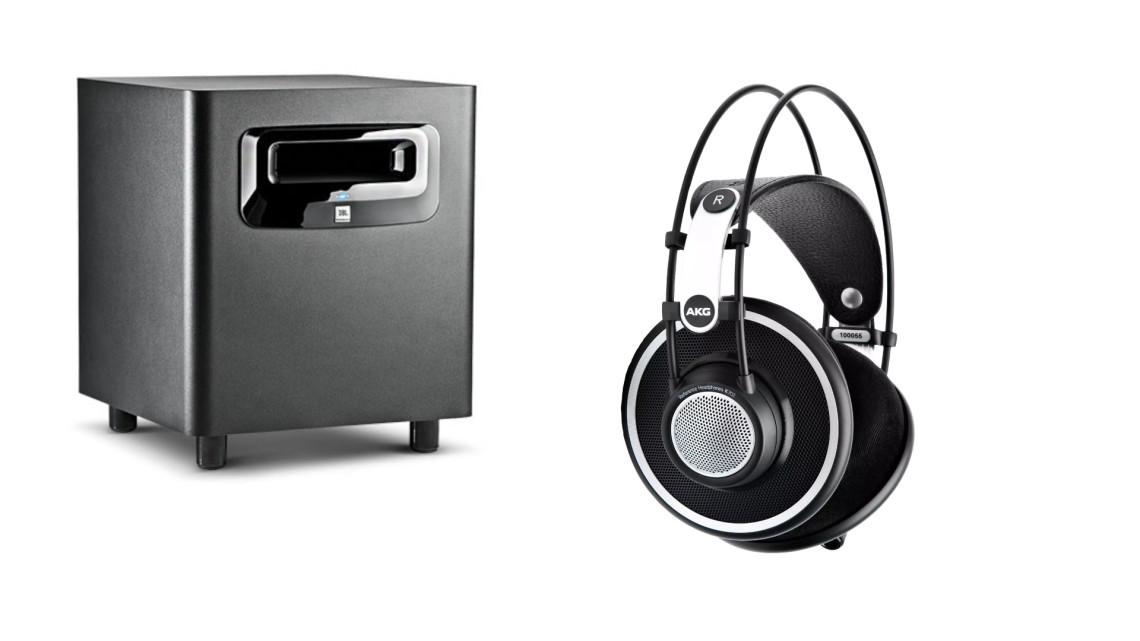 Hlavní obrázek Sety studiových monitorů JBL LSR 310S + AKG K702 SET