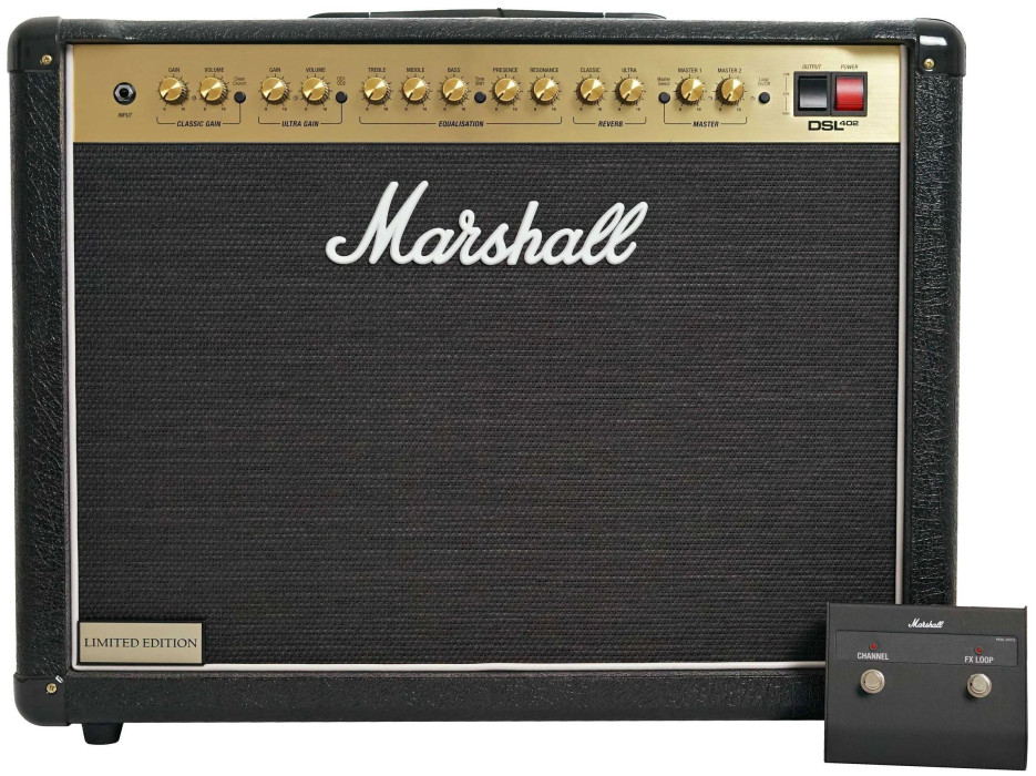 Hlavní obrázek Lampová komba MARSHALL DSL402 2x12” Valve Combo Amp, Limited Edition