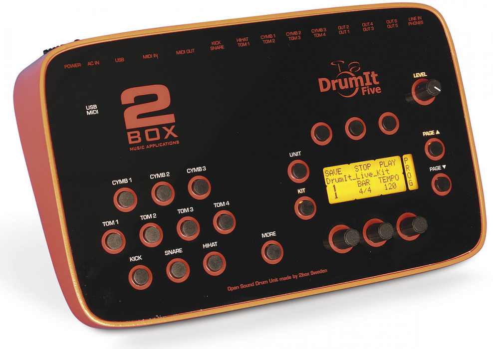 Hlavní obrázek Elektronické moduly 2BOX Drumit Five Brain