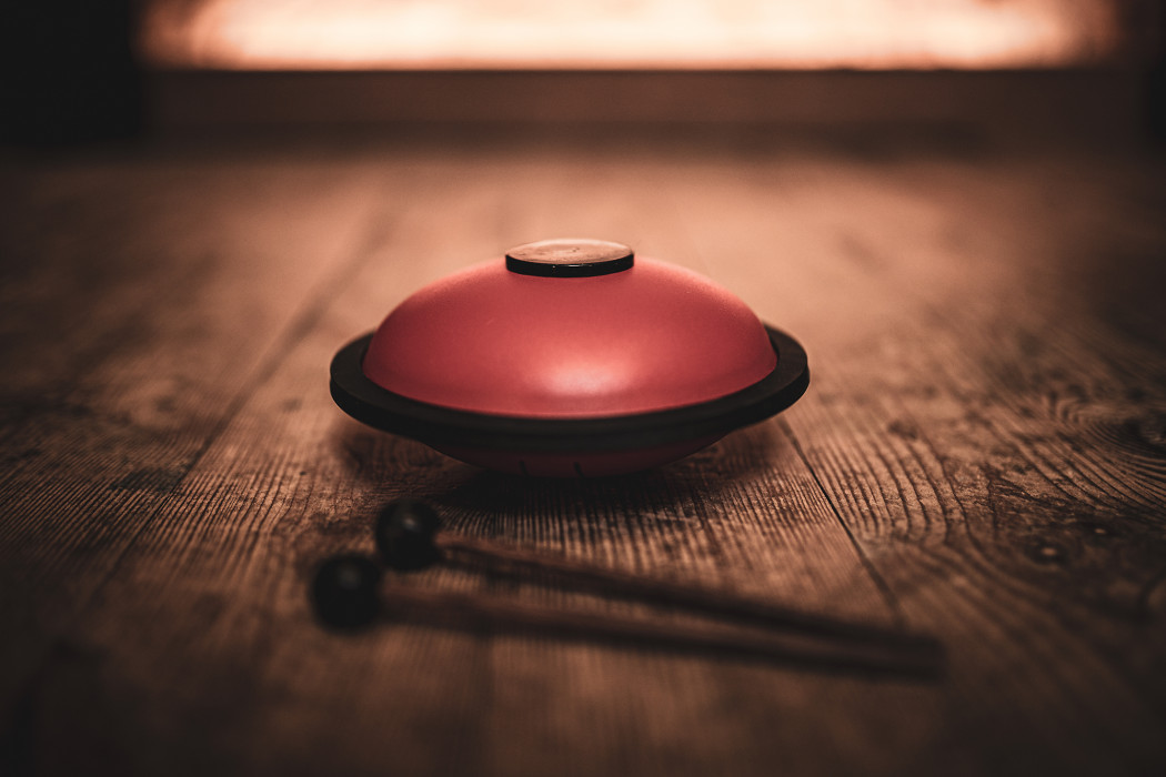 Hlavní obrázek Melodické nástroje NINO PERCUSSION NINO980R Mini Melody Steel Tongue Drum - Red