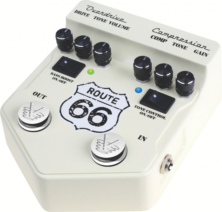 Hlavní obrázek Overdrive, distortion, fuzz, boost VISUAL SOUND Route 66
