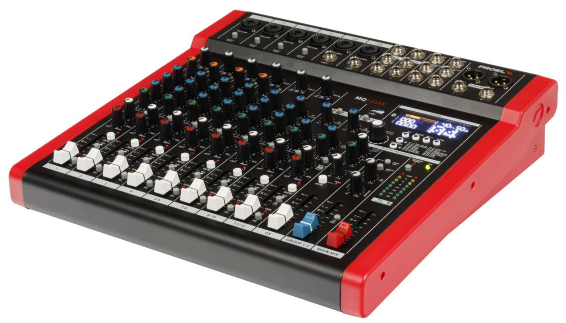 Hlavní obrázek Mixážní pulty s efektem PROEL MQ1222X