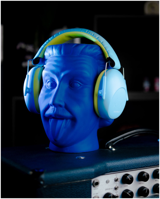 Hlavní obrázek Ochrana sluchu SOUNDEUS HearProtect P1-K5 Justin Kids Ear muffs - Blue