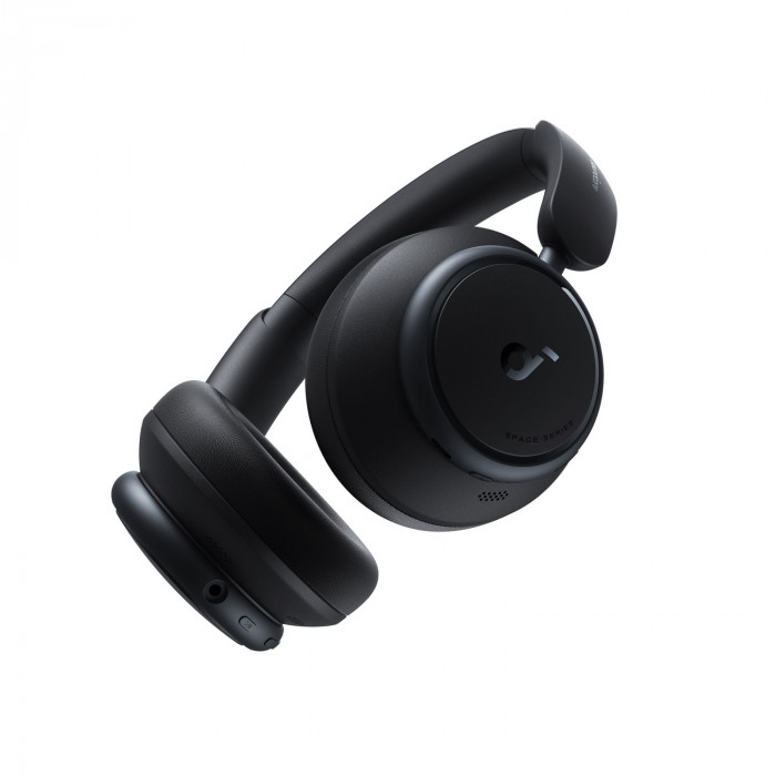 Hlavní obrázek Na uši (s kabelem) ANKER Soundcore Space Q45 Black
